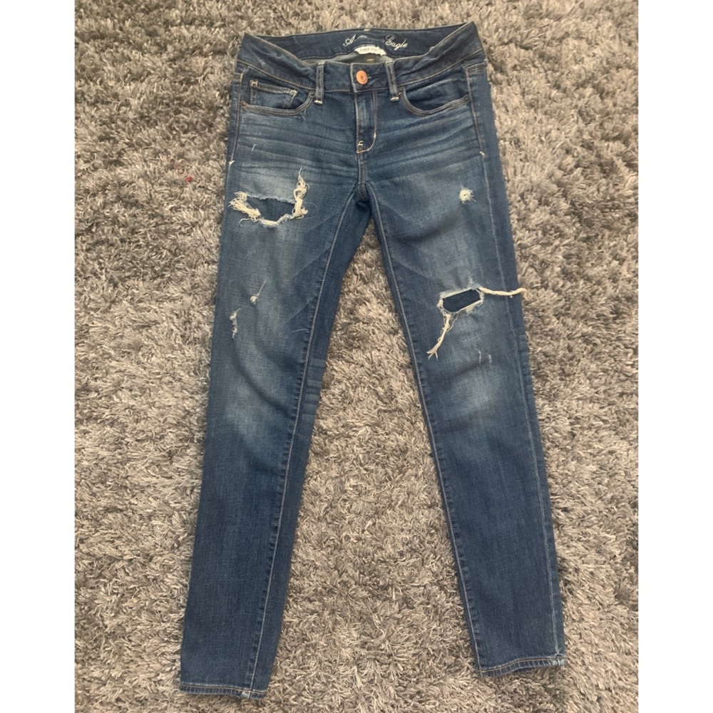 American Eagle super stretch skinny jeans sz 2